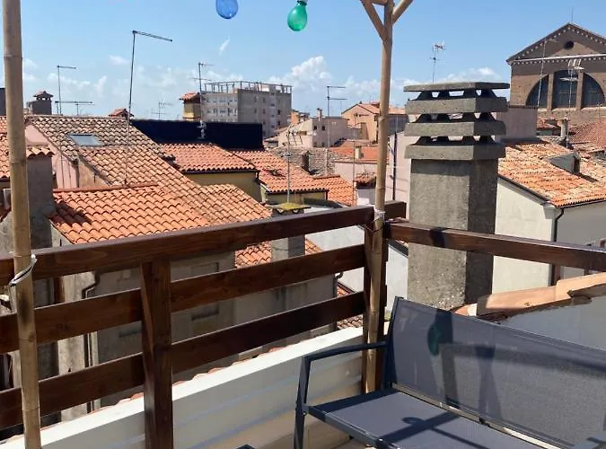 Laguna Blu Sole Con Terrazza Panoramica In Comune 3* Кьоджа